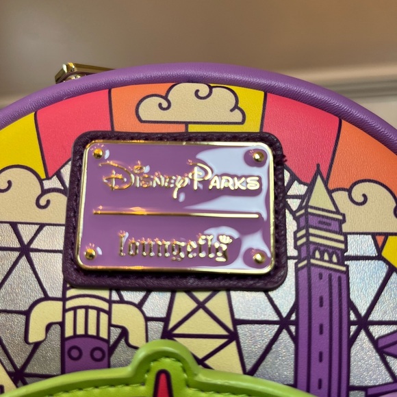 Disney Parks Epcot Food & and Wine Festival Figment Backpack Loungefly 2024 NWT main image 5